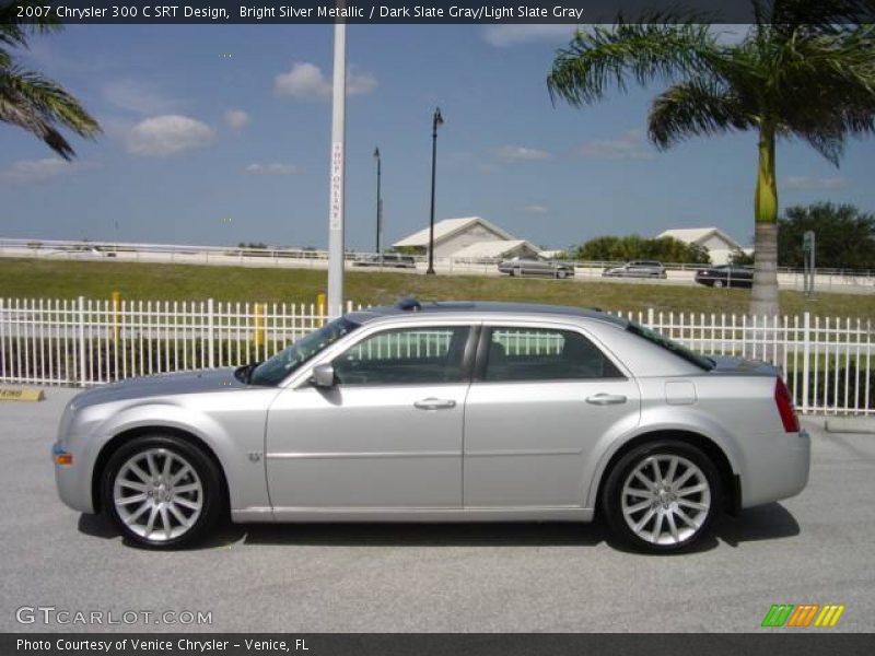 Bright Silver Metallic / Dark Slate Gray/Light Slate Gray 2007 Chrysler 300 C SRT Design