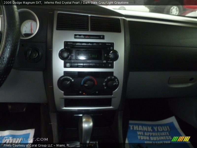 Inferno Red Crystal Pearl / Dark Slate Gray/Light Graystone 2006 Dodge Magnum SXT