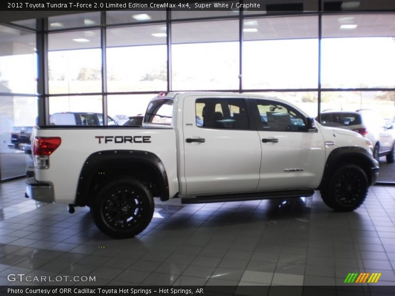  2012 Tundra T-Force 2.0 Limited Edition CrewMax 4x4 Super White