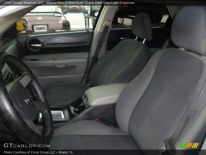 Inferno Red Crystal Pearl / Dark Slate Gray/Light Graystone 2006 Dodge Magnum SXT