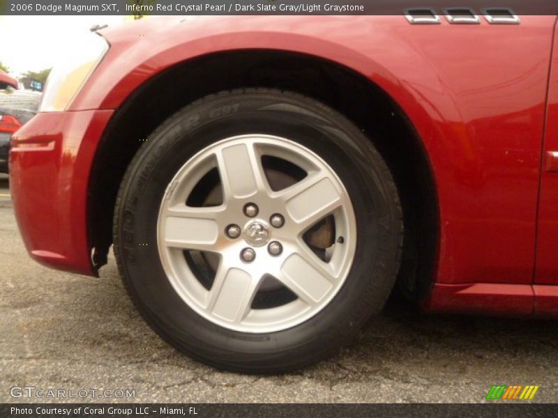 Inferno Red Crystal Pearl / Dark Slate Gray/Light Graystone 2006 Dodge Magnum SXT