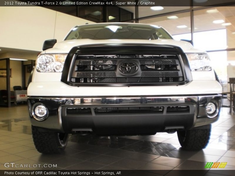 Super White / Graphite 2012 Toyota Tundra T-Force 2.0 Limited Edition CrewMax 4x4