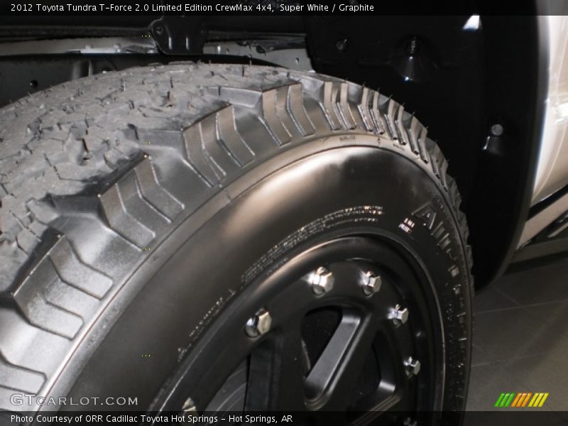 Super White / Graphite 2012 Toyota Tundra T-Force 2.0 Limited Edition CrewMax 4x4