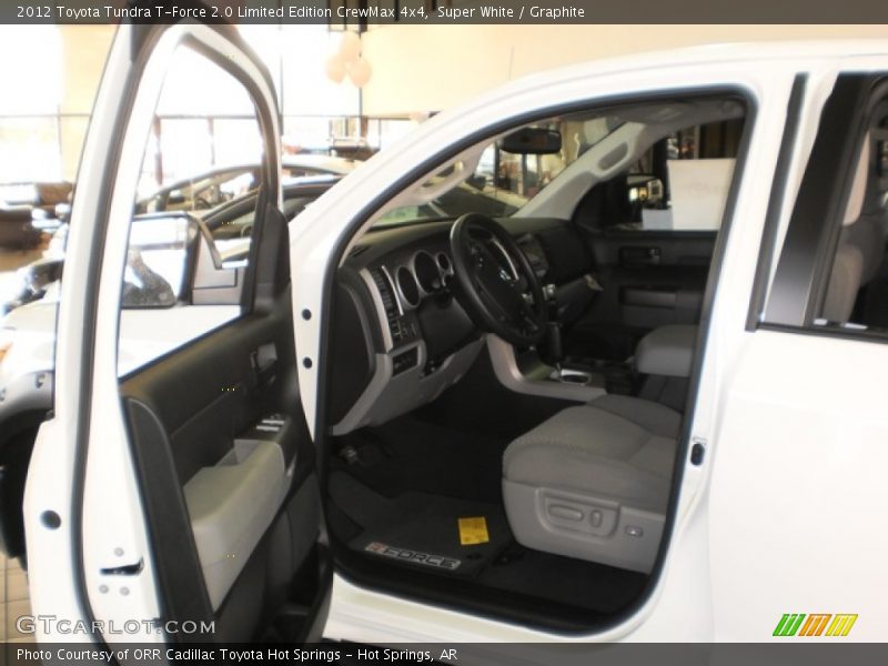 Super White / Graphite 2012 Toyota Tundra T-Force 2.0 Limited Edition CrewMax 4x4