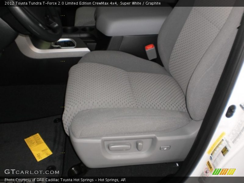 Super White / Graphite 2012 Toyota Tundra T-Force 2.0 Limited Edition CrewMax 4x4