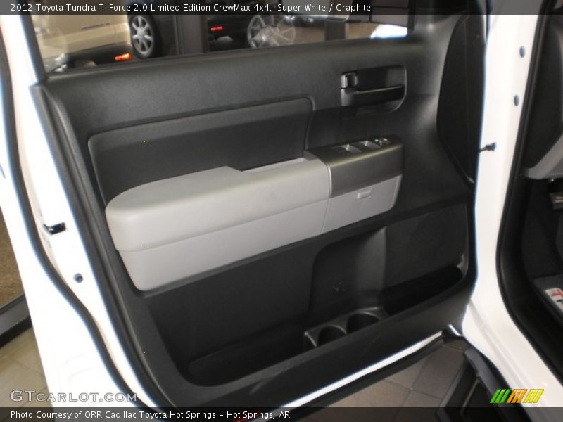 Super White / Graphite 2012 Toyota Tundra T-Force 2.0 Limited Edition CrewMax 4x4