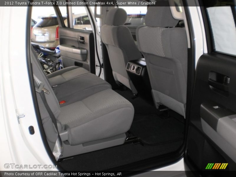  2012 Tundra T-Force 2.0 Limited Edition CrewMax 4x4 Graphite Interior