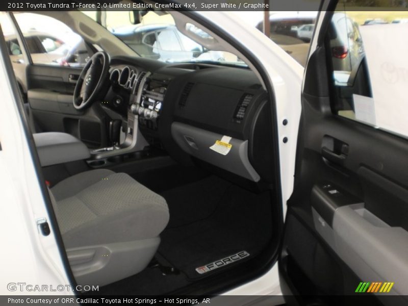  2012 Tundra T-Force 2.0 Limited Edition CrewMax 4x4 Graphite Interior