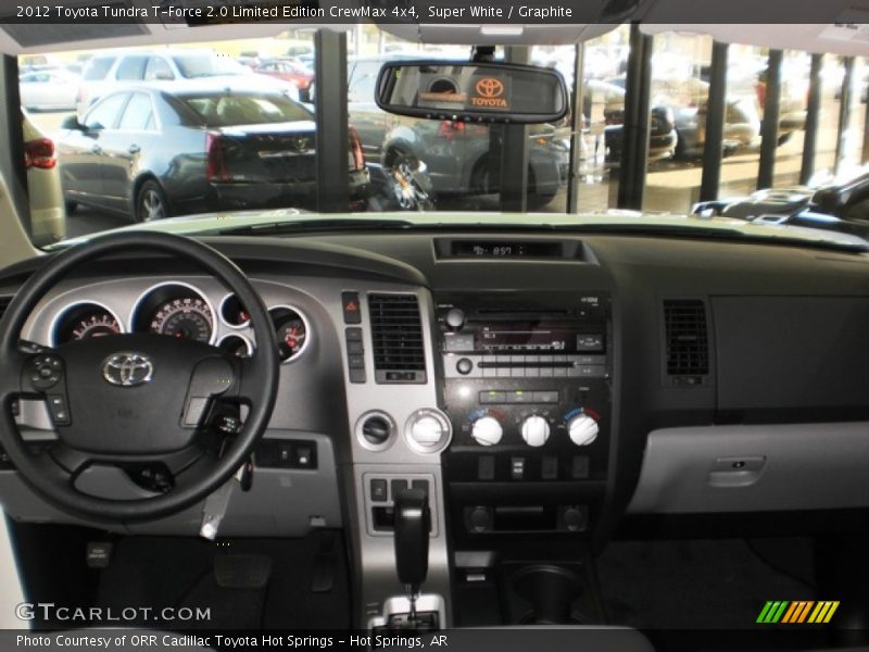 Dashboard of 2012 Tundra T-Force 2.0 Limited Edition CrewMax 4x4