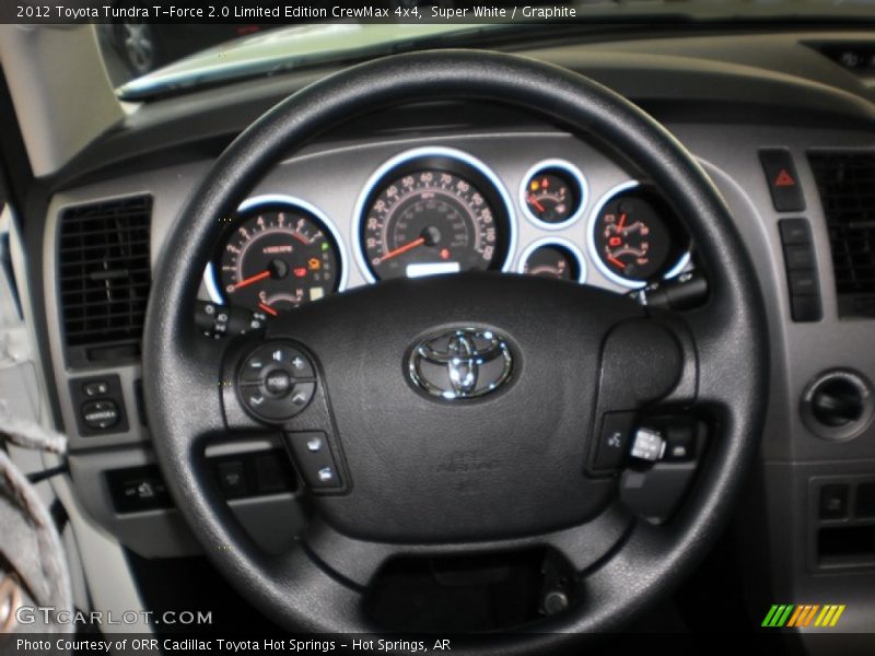  2012 Tundra T-Force 2.0 Limited Edition CrewMax 4x4 Steering Wheel