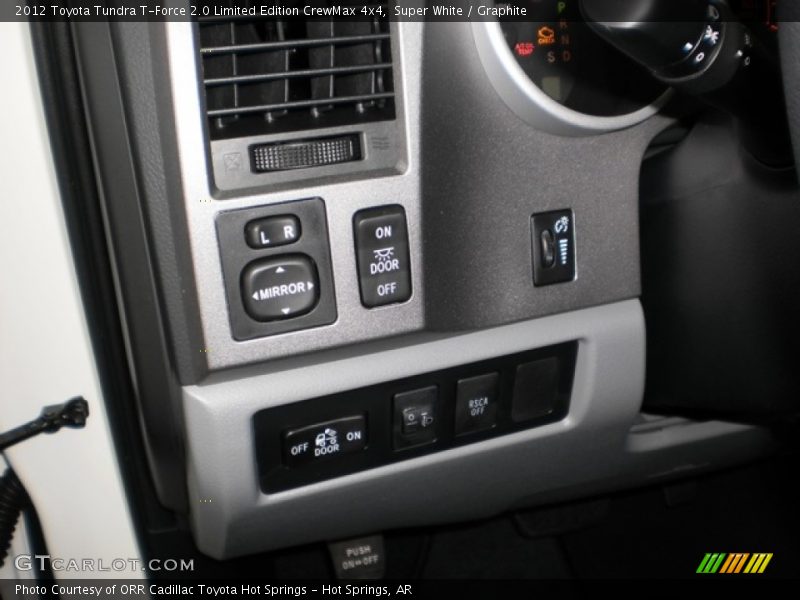 Controls of 2012 Tundra T-Force 2.0 Limited Edition CrewMax 4x4