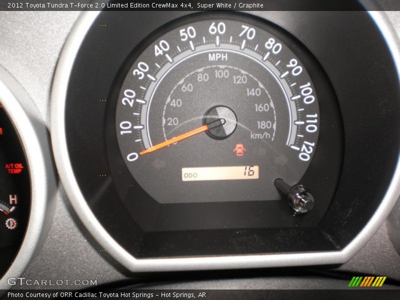 Super White / Graphite 2012 Toyota Tundra T-Force 2.0 Limited Edition CrewMax 4x4