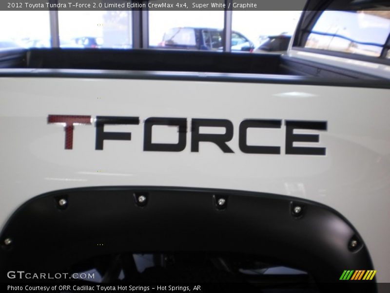  2012 Tundra T-Force 2.0 Limited Edition CrewMax 4x4 Logo