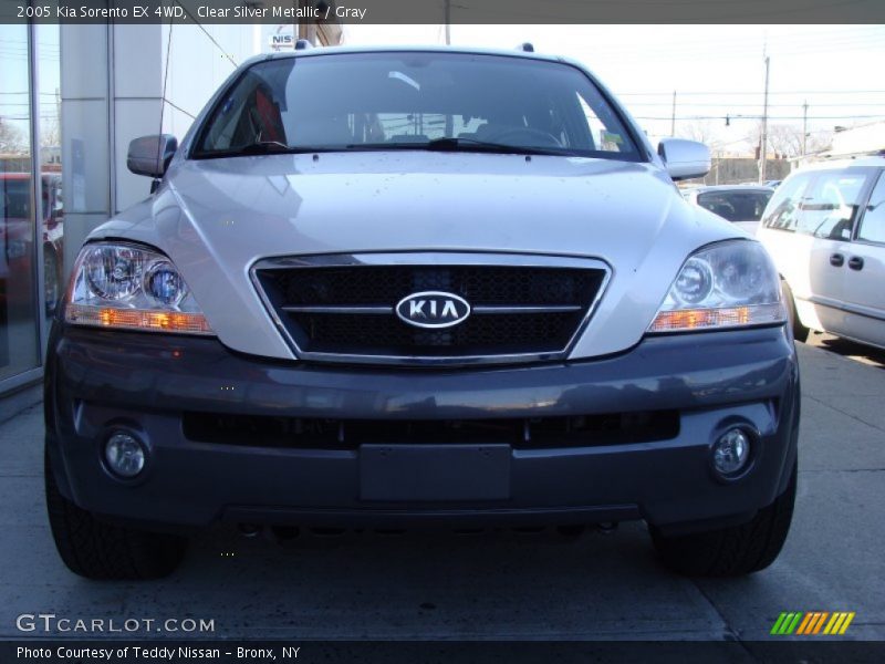 Clear Silver Metallic / Gray 2005 Kia Sorento EX 4WD