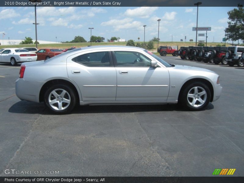 Bright Silver Metallic / Dark Slate Gray 2010 Dodge Charger SXT