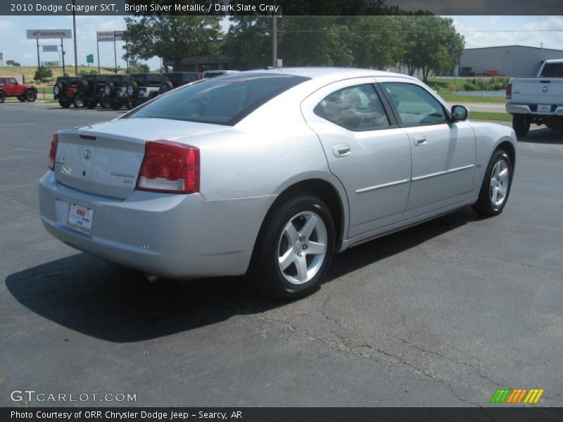 Bright Silver Metallic / Dark Slate Gray 2010 Dodge Charger SXT
