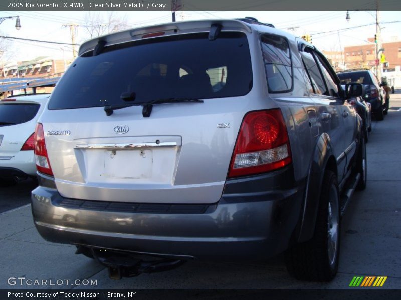 Clear Silver Metallic / Gray 2005 Kia Sorento EX 4WD