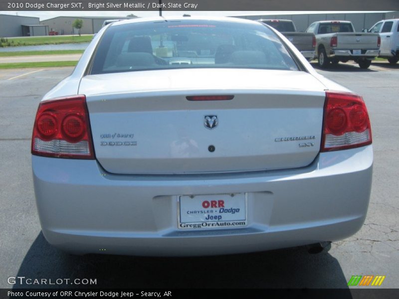 Bright Silver Metallic / Dark Slate Gray 2010 Dodge Charger SXT