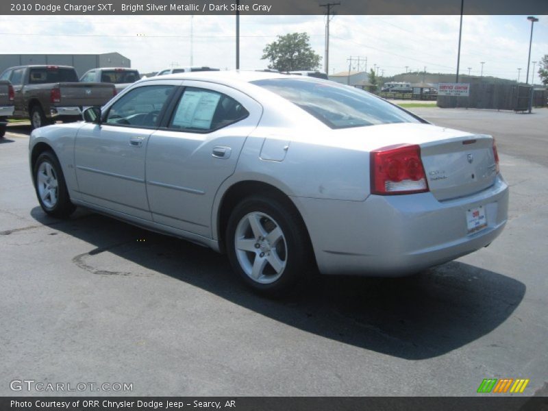 Bright Silver Metallic / Dark Slate Gray 2010 Dodge Charger SXT