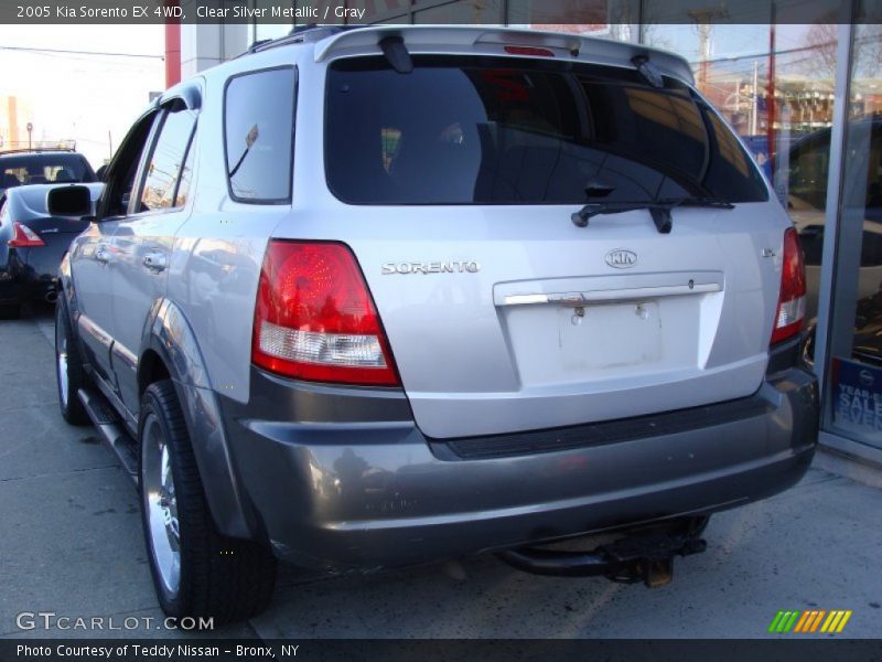 Clear Silver Metallic / Gray 2005 Kia Sorento EX 4WD