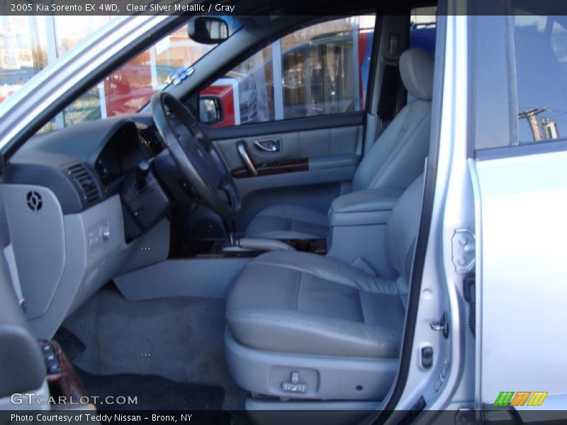 Clear Silver Metallic / Gray 2005 Kia Sorento EX 4WD
