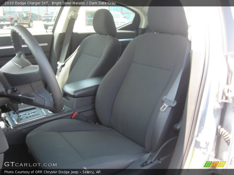 Bright Silver Metallic / Dark Slate Gray 2010 Dodge Charger SXT