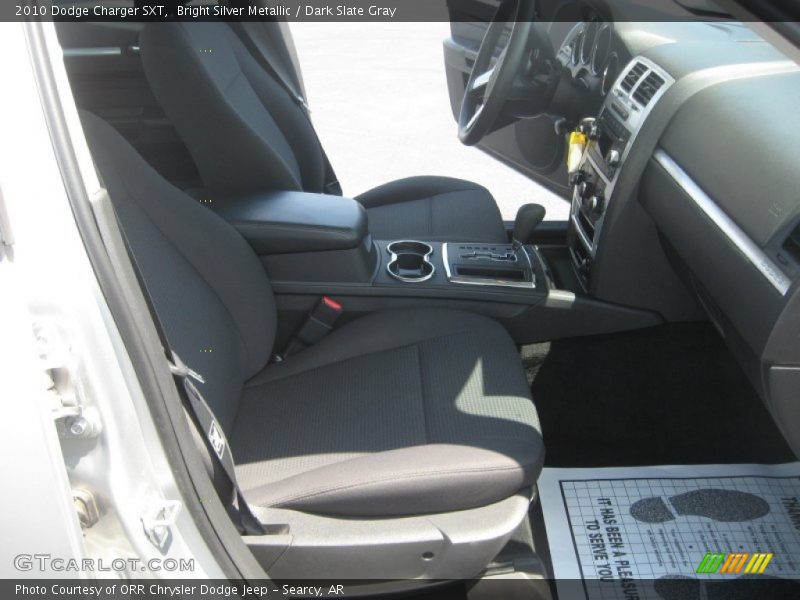 Bright Silver Metallic / Dark Slate Gray 2010 Dodge Charger SXT