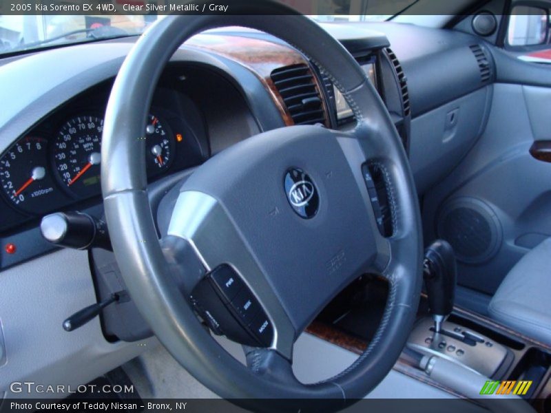 Clear Silver Metallic / Gray 2005 Kia Sorento EX 4WD