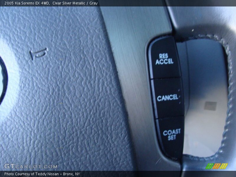 Clear Silver Metallic / Gray 2005 Kia Sorento EX 4WD