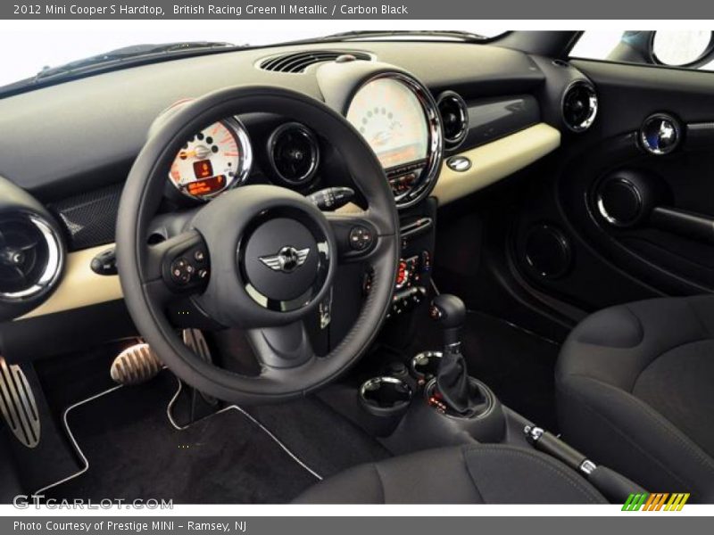 Dashboard of 2012 Cooper S Hardtop