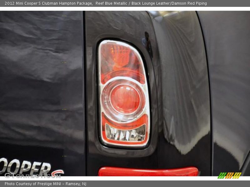 Reef Blue Metallic / Black Lounge Leather/Damson Red Piping 2012 Mini Cooper S Clubman Hampton Package