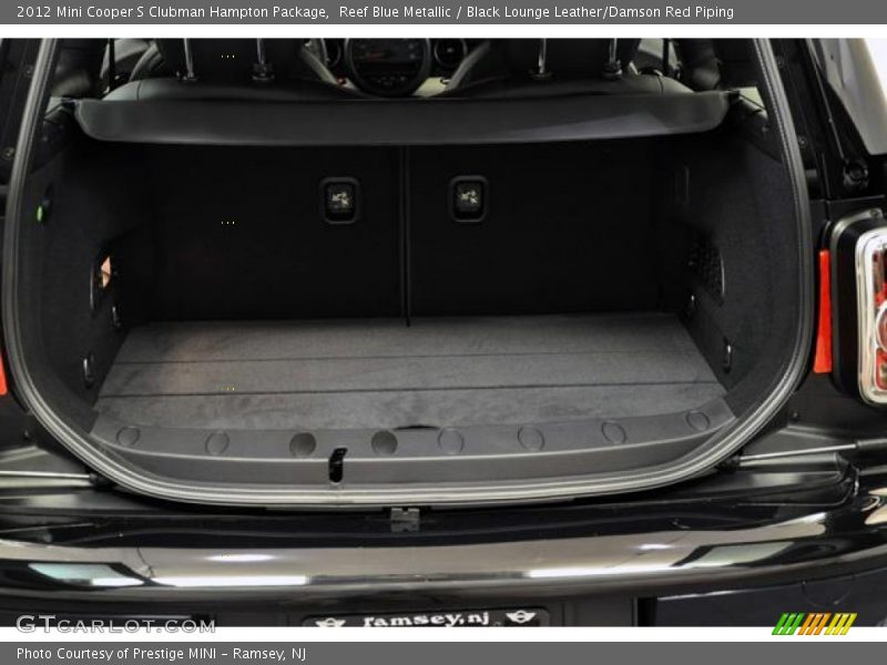 2012 Cooper S Clubman Hampton Package Trunk