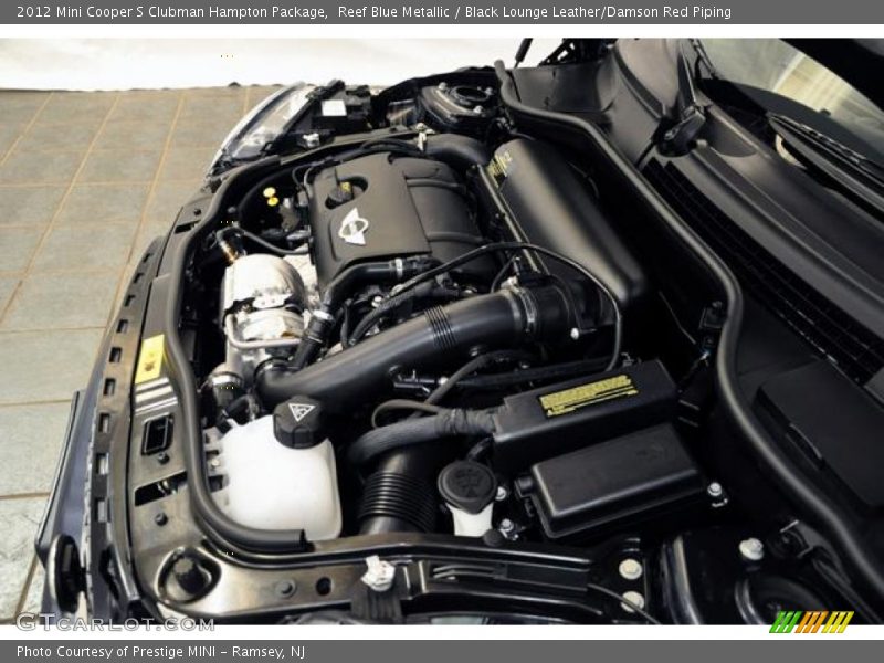  2012 Cooper S Clubman Hampton Package Engine - 1.6 Liter DI Twin-Scroll Turbocharged DOHC 16-Valve VVT 4 Cylinder