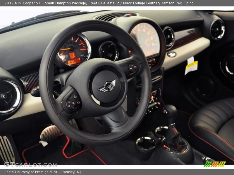 Dashboard of 2012 Cooper S Clubman Hampton Package