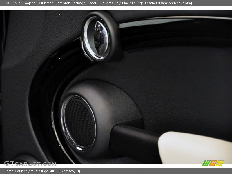 Reef Blue Metallic / Black Lounge Leather/Damson Red Piping 2012 Mini Cooper S Clubman Hampton Package