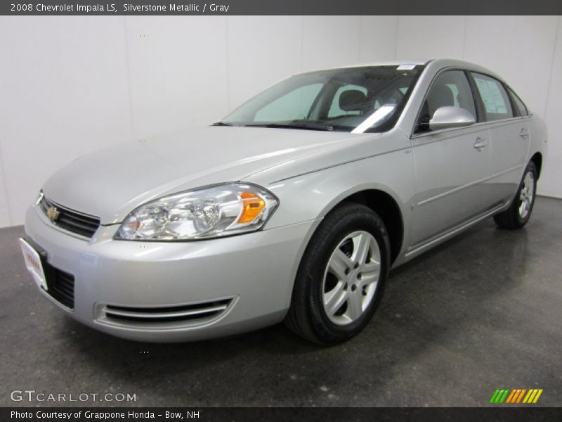 Silverstone Metallic / Gray 2008 Chevrolet Impala LS