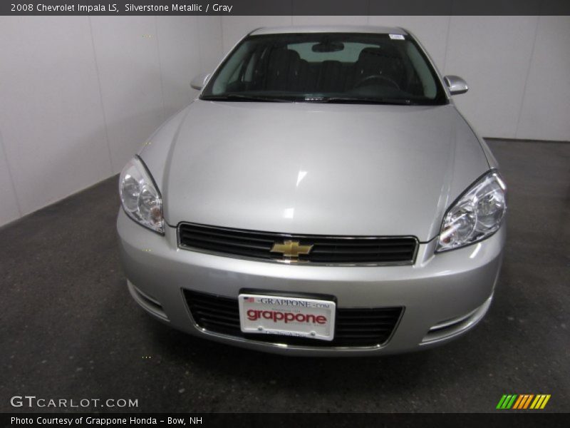 Silverstone Metallic / Gray 2008 Chevrolet Impala LS