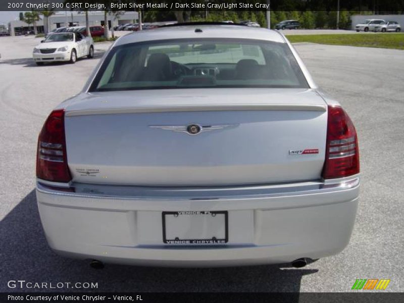 Bright Silver Metallic / Dark Slate Gray/Light Slate Gray 2007 Chrysler 300 C SRT Design
