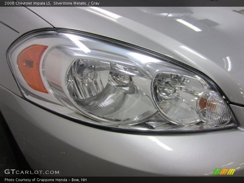 Silverstone Metallic / Gray 2008 Chevrolet Impala LS