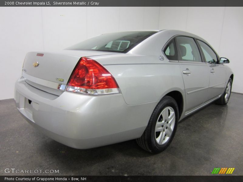 Silverstone Metallic / Gray 2008 Chevrolet Impala LS