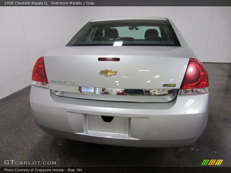 Silverstone Metallic / Gray 2008 Chevrolet Impala LS