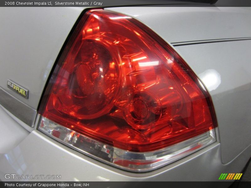 Silverstone Metallic / Gray 2008 Chevrolet Impala LS