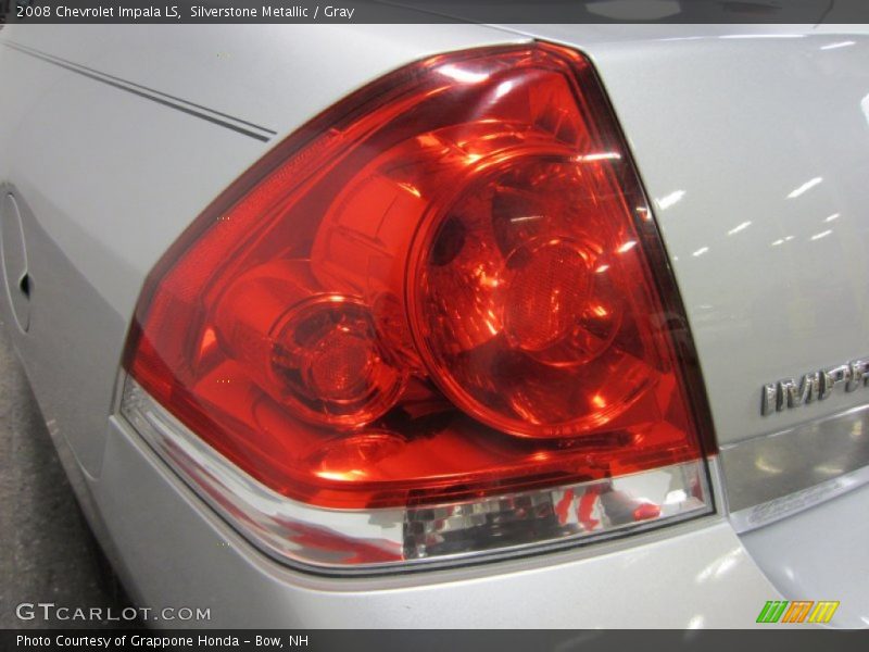 Silverstone Metallic / Gray 2008 Chevrolet Impala LS