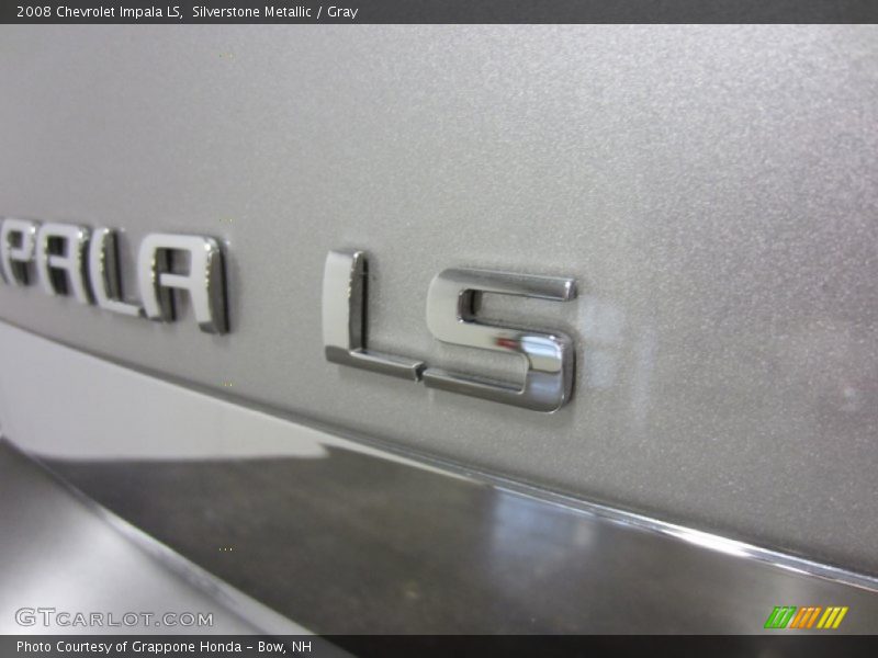 Silverstone Metallic / Gray 2008 Chevrolet Impala LS
