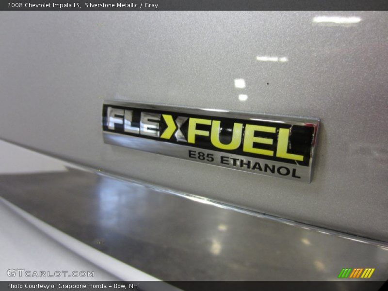 Silverstone Metallic / Gray 2008 Chevrolet Impala LS