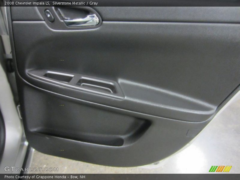 Silverstone Metallic / Gray 2008 Chevrolet Impala LS