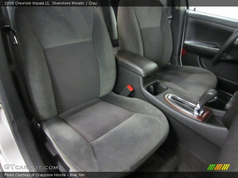 Silverstone Metallic / Gray 2008 Chevrolet Impala LS