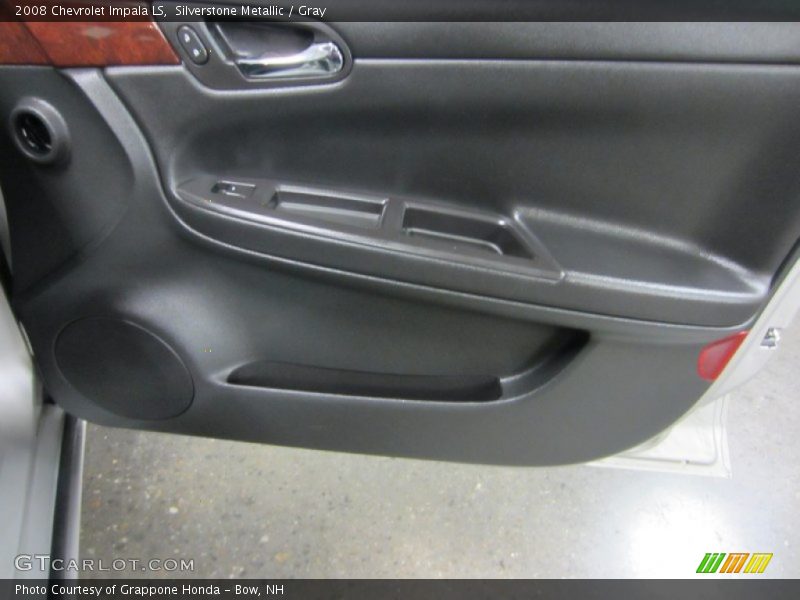 Silverstone Metallic / Gray 2008 Chevrolet Impala LS