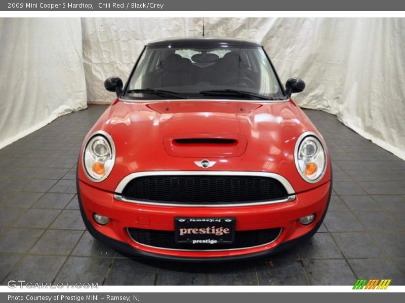 Chili Red / Black/Grey 2009 Mini Cooper S Hardtop