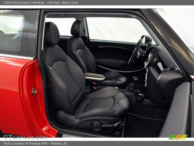 Chili Red / Black/Grey 2009 Mini Cooper S Hardtop